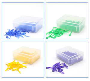 Cale de fixation de diastème dentaire <span class=keywords><strong>jetable</strong></span> de source directe toutes les 4 tailles trou d'écart de dent équipements de thérapie orale accessoires machines - Product Image 2