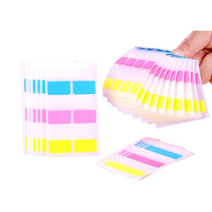 Bview Art trois tailles différentes notes autocollantes onglets de <span class=keywords><strong>Page</strong></span> marqueurs de <span class=keywords><strong>Page</strong></span> pour marquer des Documents - Product Image 1
