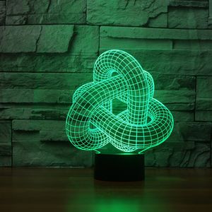Nouveau abstrait tactile lampe <span class=keywords><strong>de</strong></span> table 7 couleurs changeantes lampe <span class=keywords><strong>de</strong></span> bureau 3d lampe nouveauté Led veilleuses étoile <span class=keywords><strong>de</strong></span> <span class=keywords><strong>la</strong></span> <span class=keywords><strong>mort</strong></span> lumière LED livraison directe - Product Image 2