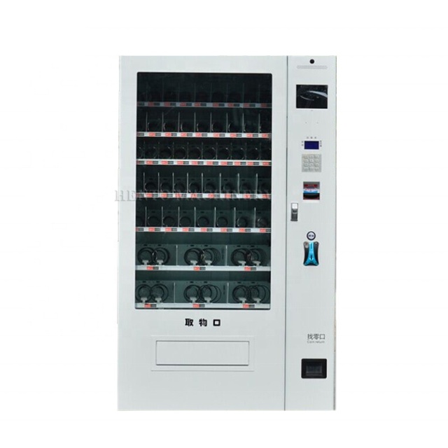 Automatic Electric Snack Vending Machine Price / Water Drink Food Vending Machine / Touch Screen Food Beverage Vending Machine