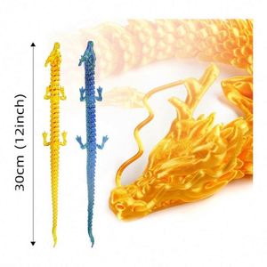 Jouet anti-stress Dragon imprimé en 3D de haute qualité, ensemble de balles sensorielles PLA pour adultes et enfants, soulagement de l'anxiété, gadget EDC personnalisé - Product Image 4