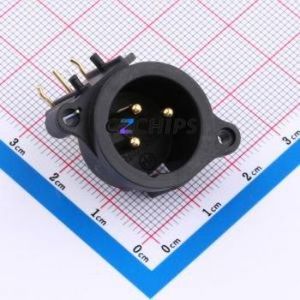 NC3MAAH XLR Connector Through hole Component (THT) Connector - Product Image 1