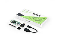 Kit de développement Raspberry Pi Zero 2W, carte de développement, processeur quadricœur 64 bits SoC Arm Cortex-A53 1 GHz pour Bluetooth 4.2BLE, antenne intégrée