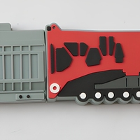 Clé USB en forme de machine de construction, en PVC souple, 8 Go 16 Go, clé USB promotionnelle