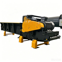Broyeur de bois de grande capacité CE - Concasseur intégré pour déchets de coffrage et souches d'arbres 25-40 T/h