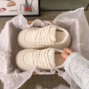 <span class=keywords><strong>Sneakers</strong></span> <span class=keywords><strong>bianche</strong></span> con plateau da <span class=keywords><strong>donna</strong></span>-scarpe da pane Sole alla moda, calzature Lifestyle Casual All-Match - Product Image 6