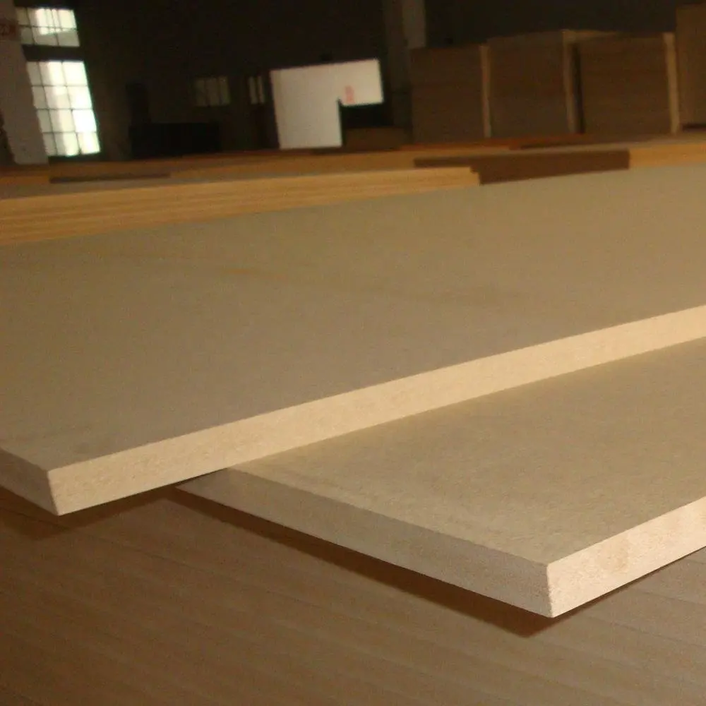 830x2440 1220x2440mm 12mm 15mm 18mm melamin yüzlü mdf kurulu/yuvası mdf/Ham mdf panoları