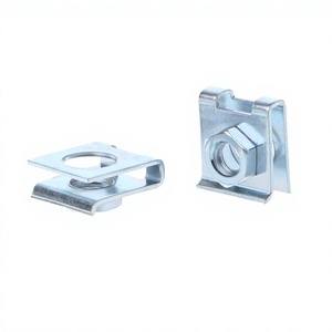 Écrou à clip M6, écrou à ressort, écrou à pression, écrou à ressort à lame, écrou de plaque d'immatriculation, écrou de fixation de plaque 18,5 mm 16 mm 9,5 mm 6 mm 3 mm, fixation automobile - Product Image 1