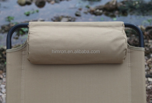 Sedia a Sdraio Pieghevole Portatile ad Alta Capacità di Carico con Cuscino, <span class=keywords><strong>Design</strong></span> Moderno in Alluminio per Esterni, Spiaggia, Pesca, Pause <span class=keywords><strong>Pranzo</strong></span> - Product Image 6