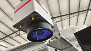 เครื่องยิงเลเซอร์ Raycus MAX faiber 50วัตต์พร้อมตัวควบคุม ezcad 80มม. SG7110จุดสีแดงคู่แบบหมุนได้ - Product Image 2