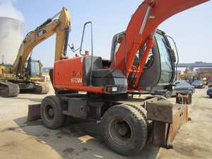 Excavadora de ruedas Hitachi zx160 a la venta Japón Hitachi zx160wd zx130w ex100w excavadora de ruedas Hitachi zx160 excavadora de ruedas - Product Image 6