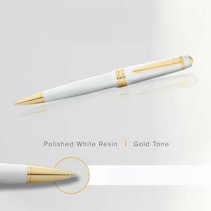 Stylo bille en plastique au design professionnel simple avec clip métallique, idéal pour le bureau et les cadeaux promotionnels - Product Image 2