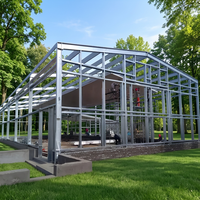 Estructura de Acero Galvanizado Pre-fabricada con Vigas en H, Naves Avícolas Multi-segmentadas para Gallinas Ponedoras y Pollos de Engorde, Garantía de por Vida