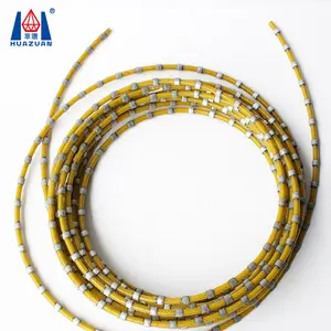 Wire Saw High Efficiency Diamond Plastic Coating Wire Saw For Stone Profiling