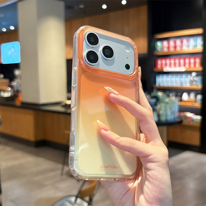 Funda Transparente Degradada Transparente Minimalista para iPhone 17 Pro Max, iPhone 16, iPhone 15, iPhone 14 - Product Image 4