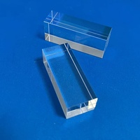 Hot Selling Transparent Sapphire Light Guide Block Prism for Laser Medical Beauty Instrument