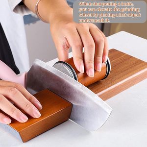 Afilador de <span class=keywords><strong>Cuchillos</strong></span> Giratorio <span class=keywords><strong>con</strong></span> Abrasivos de Diamante y Cerámica y 15/20 °   Guía Magnética de Ángulo para <span class=keywords><strong>Cuchillos</strong></span> de Cocina y <span class=keywords><strong>Cuchillos</strong></span> de Exterior - Product Image 6