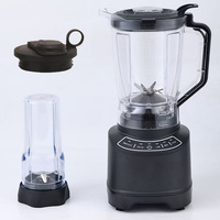 1200W 3-in-1 blender voor smoothies, sap maken & malen, 1,8L grote kan + 700ml bekers, multifunctionele voedselprocessor