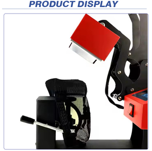 Deliou <span class=keywords><strong>LCD</strong></span> hẹn giờ và kiểm soát nhiệt độ hat Máy ép nhiệt sublimision chuyển màn hình máy in - Product Image 5