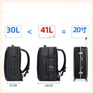 Sac à dos de voyage extensible de 40 L approuvé pour les <span class=keywords><strong>vols</strong></span>, avec port de charge USB - Product Image 4