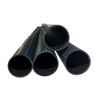 Tuyau PE100 HDPE haute pression en polyéthylène pour système d'alimentation en eau municipale, directement de l'usine