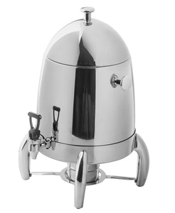 12L Stainless Steel Beverage Dispenser Hot and Cold Juice Dispenser Commercial Juice Urn Coffee Tea Milk Beverage <b>Server</b> <b>Buffet</b> - Product Image 2