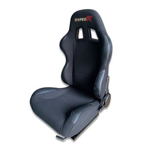 غطاء مقعد سيارة سباق, عالمي الرياضة سيارة الكبار سباق القماش الأسود + مادة pvc الضابط سيارة مقاعد سباق - Product Image 2