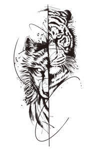 Tatuaggi temporanei colorati adesivi piccolo modello fiore farfalla <span class=keywords><strong>luna</strong></span> del sole del fumetto tatuaggio impermeabile per la gamba del braccio del viso - Product Image 2