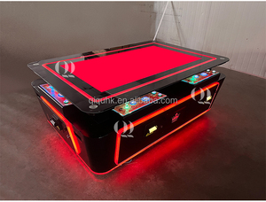 QIQU Reliable 6 Player 55 Inch Fish <b>Table</b> Skill Machine Arcade Fishing <b>Game</b> Cabinet For Adult Entertainment Center Maquina - Product Image 2
