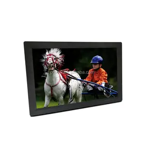 Large Size Battery Powered Lcd Advertising Display 17 Inch Led Screen Digital Photo Frame For Commercial Play