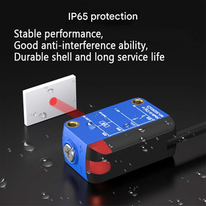 Kızılötesi Dedektör Arka Plan Bastırma Lazeri Kızılötesi Optik Sensör Işık Yansıması Fotoelektrik Sensör Dişli Montaj RS485 - Product Image 2