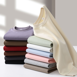 Toptan 300 Gsm ağırlıklı Hoodies yuvarlak boyun kazak erkekler için özel kapşonlu yüksek kalite boy damla omuz Hoodie - Product Image 3