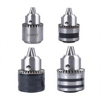 Mandrin de perçage manuel en acier de type clé B16, 1,5-13 mm, haute qualité, queue droite, 3 mors, haute précision