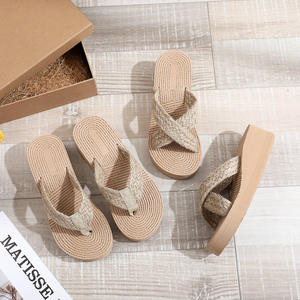 Sandali da <span class=keywords><strong>Donna</strong></span> in <span class=keywords><strong>Paglia</strong></span> all'Ingrosso, <span class=keywords><strong>Ciabatte</strong></span> Economiche alla Moda, Infradito per Donne - Product Image 3