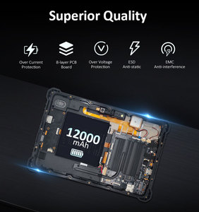 IP67 กันน้ำ รองรับ Win10 Win11 แบตเตอรี่ 12000mAh สำหรับใช้งานกลางแจ้ง คอมพิวเตอร์พกพาขนาด 10.1 นิ้ว ทนทาน พร้อม GPS - Product Image 3