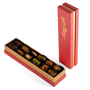 Maßgefertigte Luxus-Papierkarton Ramadan Dubai Schokoladen-Datteln Geschenkbox-Verpackung für Datteln - Product Image 3