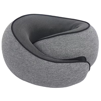 Oreiller de voyage en mousse à mémoire de forme, soutien du cou et de la tête, oreiller doux pour dormir, reposer en avion, en voiture, à la maison
