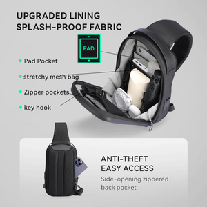 Mark Ryden - Mochila Bandolera de Gran Capacidad con Carcasa Rígida, Personalizable, para Hombre, Modelo F_MR3991, Entrega Rápida, Venta al Por Mayor - Product Image 4
