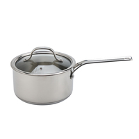 Usine 10 pièces en acier inoxydable batterie de cuisine moderne antiadhésif Sauce casserole marmite casserole et casserole