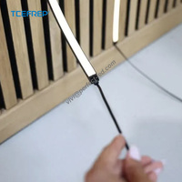 Tira de Luz LED de Neón Perfecta, Lámpara de Pared con Clasificación IP67, CRI90, Estilo Industrial, Controlador Inteligente por Aplicación, para Decoración de Sala de Estar