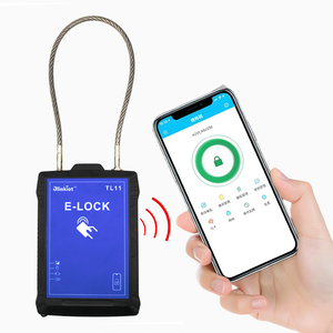 Candado de sellado electrónico a prueba de agua con bloqueo RFID GPS LoRa de iRadio 4G LTE contenedor de entrega logística sellado-PC GSM Android IOS APP - Product Image 1