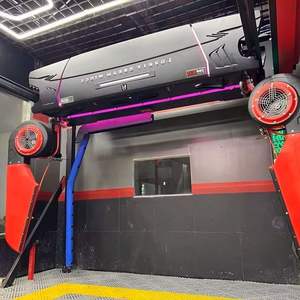 Système de tunnel de lavage de voitures automatique de qualité industrielle avec canon à mousse, sécheuse et filtration d'<span class=keywords><strong>eau</strong></span> RO - Product Image 3