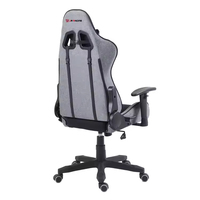 Chaise de jeu pour enfants en cuir PU de haute qualité, pivotante, réglable, avec base à cinq étoiles et fonction de réglage en hauteur