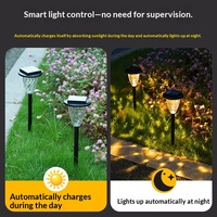 Nouvelle lampe solaire pour pelouse, éclairage extérieur pour cour, jardin, décoration paysagère