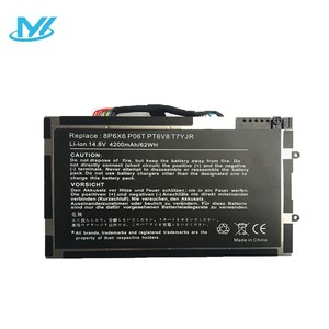 交換用8P6X6ラップトップバッテリー<span class=keywords><strong>Dell</strong></span> M11x M14x R1 R2 R3 PT6V8 8P6X6 08P6X6 KR-08P6X6 T7YJR P06T - Product Image 1
