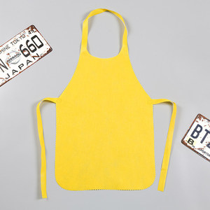 Tablier jetable non tissé à col halter pour coiffure, artisanat, salon de coiffure, cuisine - Product Image 3