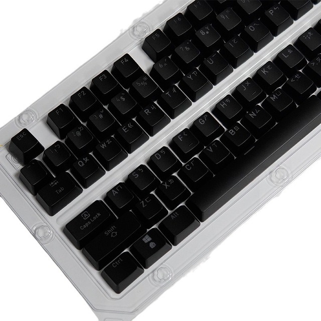 Accept Custom ABS Material Injection 108 Keys XDA Profile Blank Keycaps Set for Mechanical Keyboards