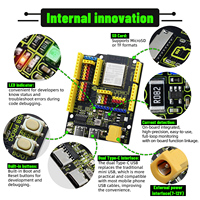 Carte de développement AI ESP32 S3 Pro Keyestudio, nouvelle carte de développement AI ESP32-S3-WROOM-1 Al Smartie Chat avec emplacement pour carte SD pour ESP32