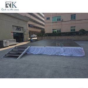 Etapa de concierto Instalación rápida Etapa de altura ajustable Plataforma de 4*8 pies - Product Image 3