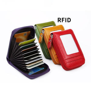 Faible <span class=keywords><strong>tarif</strong></span> Asie du Sud-Est Made # AZB153 Grande Capacité Rifd En Cuir Titulaire De La <span class=keywords><strong>Carte</strong></span> Bancaire Portefeuille <span class=keywords><strong>Carte</strong></span> Bourse Multi <span class=keywords><strong>Carte</strong></span> D'identité Portefeuille Bourse - Product Image 1